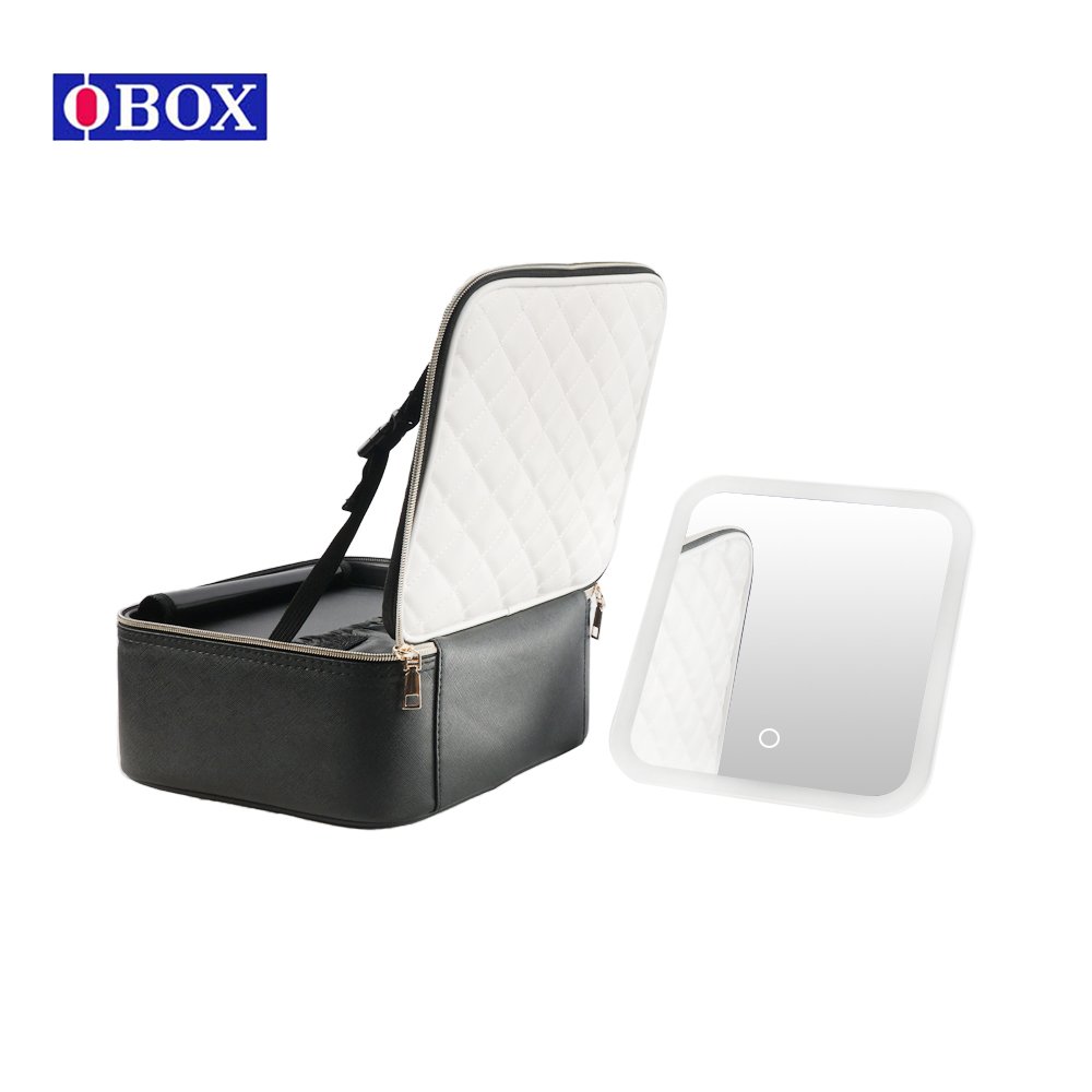 Factory Makeup Train Cases Professional Travel Makeup Bag Portable Cosmetic Bags Organizer