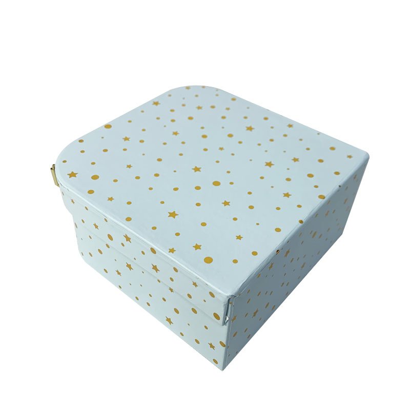 wholesale cardboard suitcase box for children makeup gift box organizing storage boxes with handle