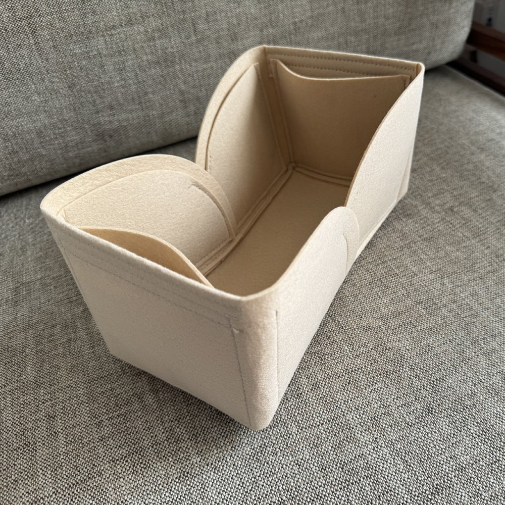 Felt Insert Bag Organizer Makeup Handbag Organizer Travel Inner Portable Cosmetic Original Organize Bags For Lndy 26 30 34