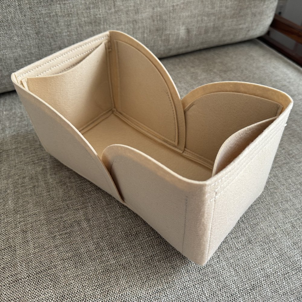 Felt Insert Bag Organizer Makeup Handbag Organizer Travel Inner Portable Cosmetic Original Organize Bags For Lndy 26 30 34