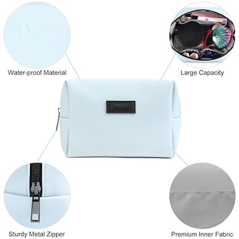 Fashion Large capacity candy color travel portable bag Sundries organize makeup storage bag cosmetic bag for girls