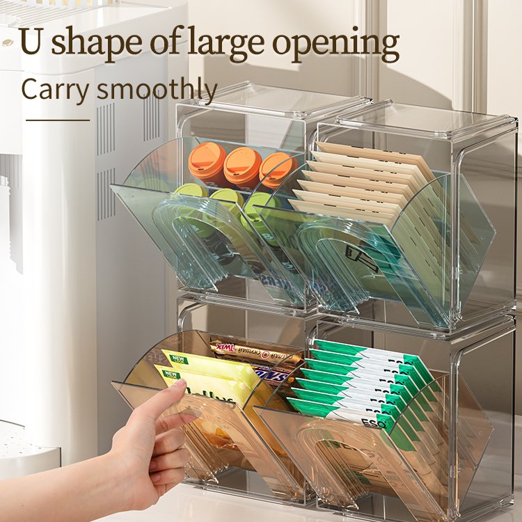 HAIXIN Modern Design Multifunction Plastic Cosmetic Storage Box Desktop Sundries Storage Box Makeup Organizer Box