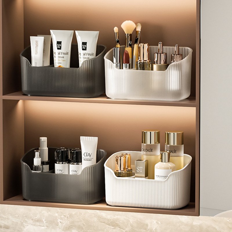 Bathroom Makeup Storage Box For Lipstick Jewelry Perfume Skincare Cosmetic Storage Organizer