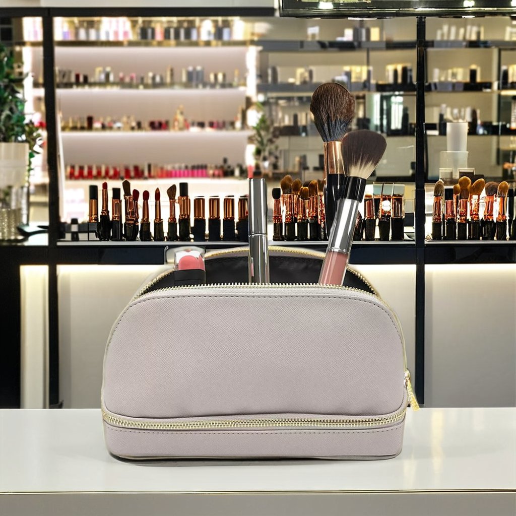 Customized Printing Logo Promotion Gift Bag Ladies Travel Organized Makeup Cosmetic Bags for Women