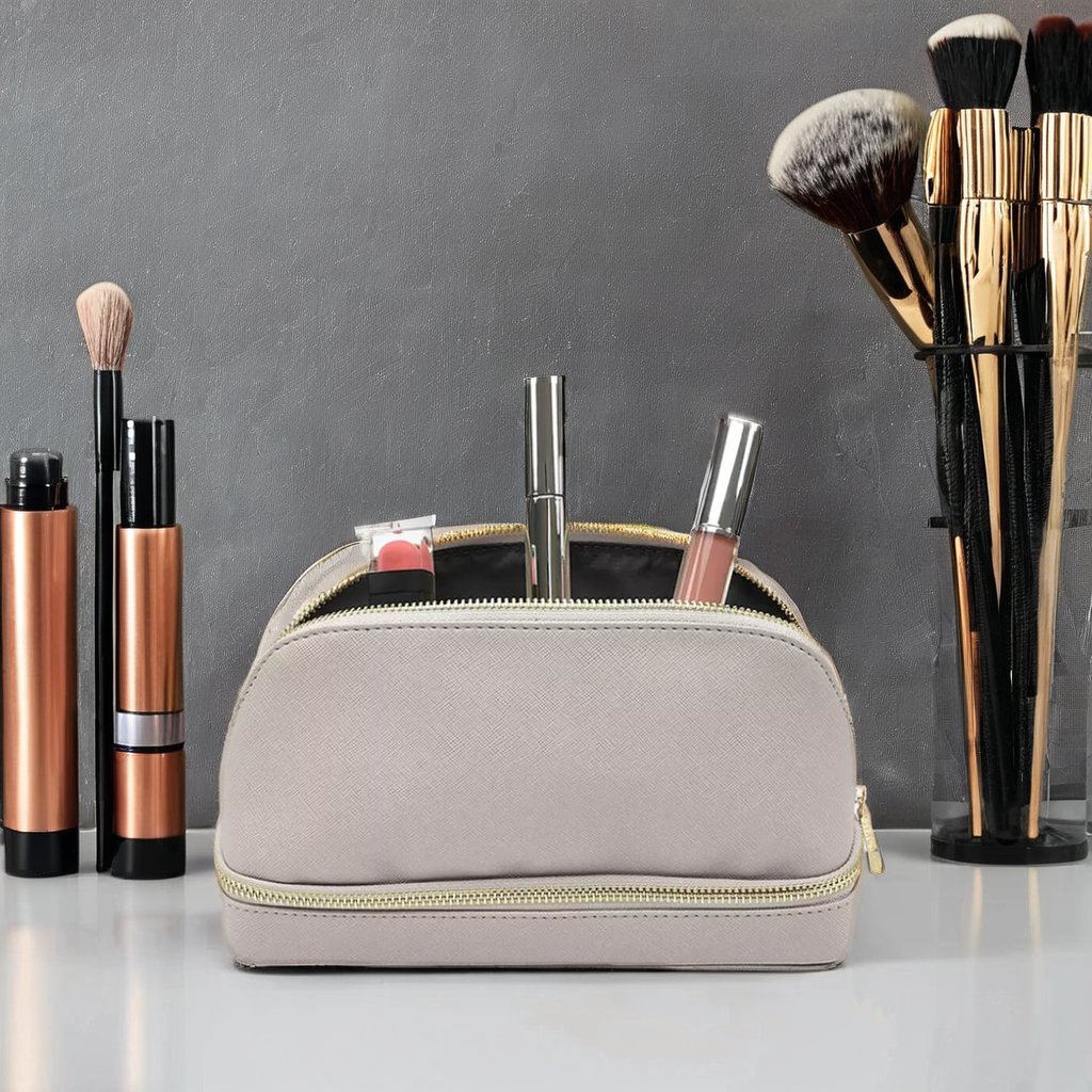 Customized Printing Logo Promotion Gift Bag Ladies Travel Organized Makeup Cosmetic Bags for Women