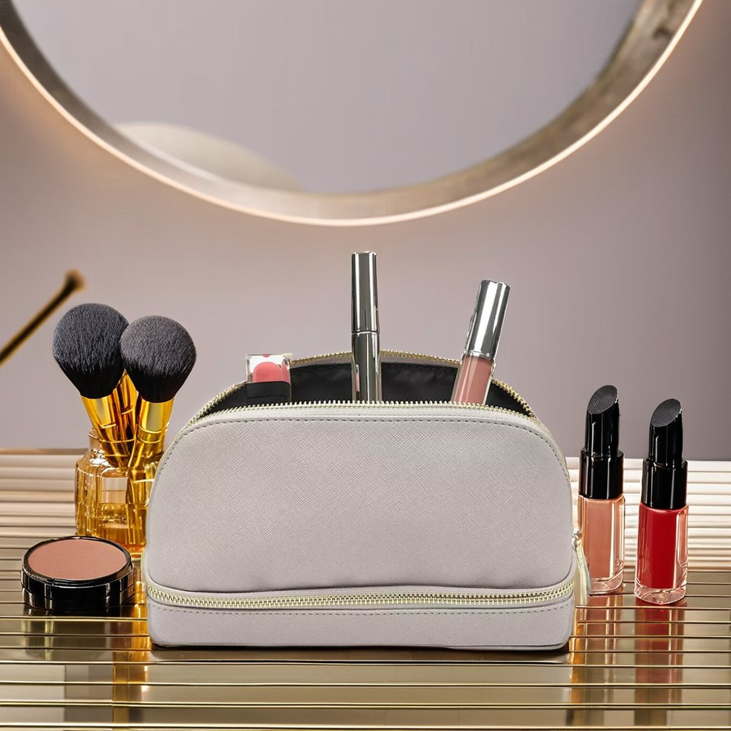 Customized Printing Logo Promotion Gift Bag Ladies Travel Organized Makeup Cosmetic Bags for Women
