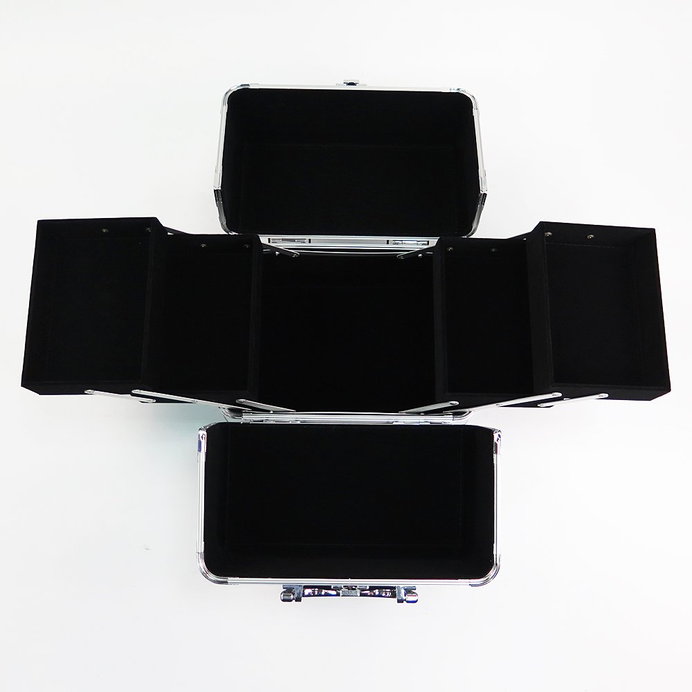 Multifunctional Professional Lever Multi-layer Makeup Case Makeup Train Case