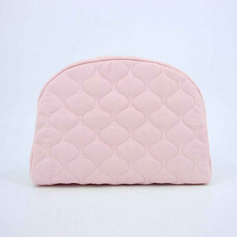 Wholesale Cheap Pu Leather Quilted large capacity cosmetic bag waterproof wash Make up Toiletry Bag