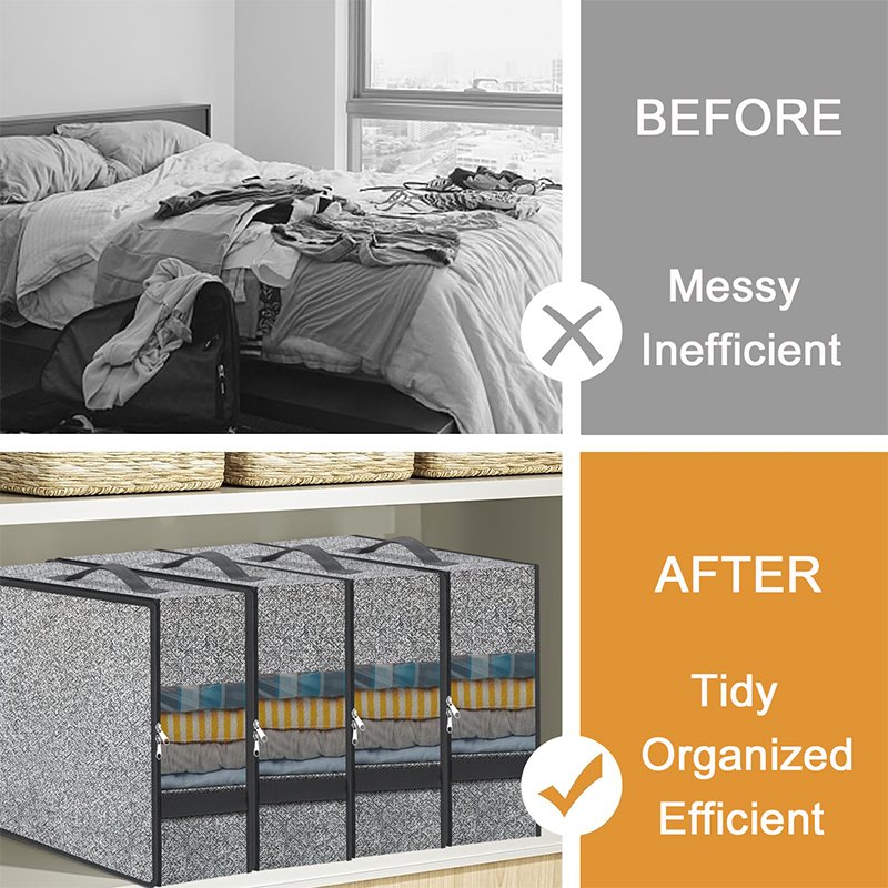 Organizing Quilt Sets with Bed Sheet Organizer Space-Saving Solutions for Your Bedroom