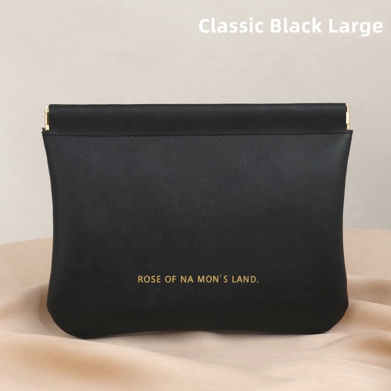 Travel Cosmetic Pouch Coin Purse for Women Girls Portable Mini Data Cable Lipstick Key Case Small Shrapnel Makeup Storage Bags