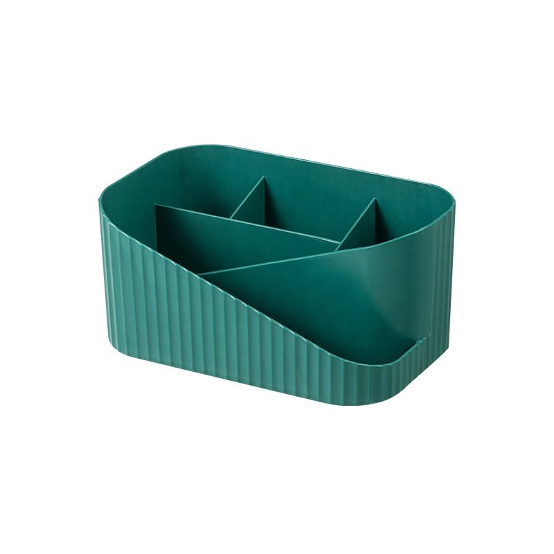 Multi-Grids Dividing Makeup Organizer Multifunctional Beauty Lipstick Skincare Basket Desktop Dresser Cosmetics Storage Box Bins