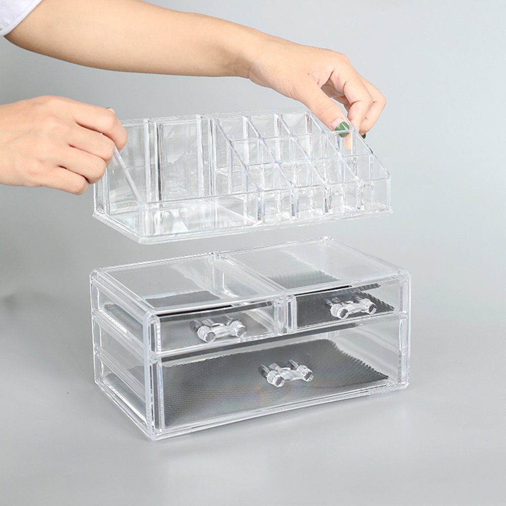 Factory Direct Plastics Storage Boxes Acrylic Makeup Organizers, Indoor Storage+Boxes+ Organizador De Maquillaje