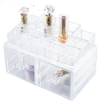 New design large acrylic cosmetic makeup storage drawer dividers Boxes & Bins Makeup Organizers