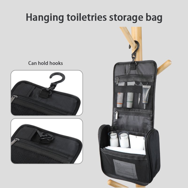 Women's Makeup bag Hanging Waterproof zipper travel gear Foldable portable tour Organizer Men's toiletry bag Travel essentials