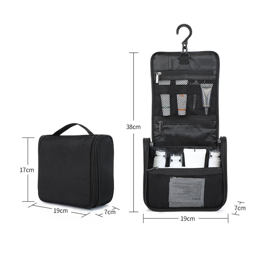 Women's Makeup bag Hanging Waterproof zipper travel gear Foldable portable tour Organizer Men's toiletry bag Travel essentials