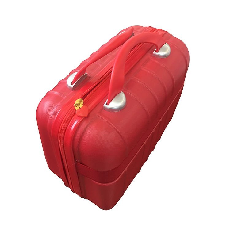 New Arrival Abs Hard Shell Portable Beauty Case Women Cosmetic Travel Makeup Suitcase