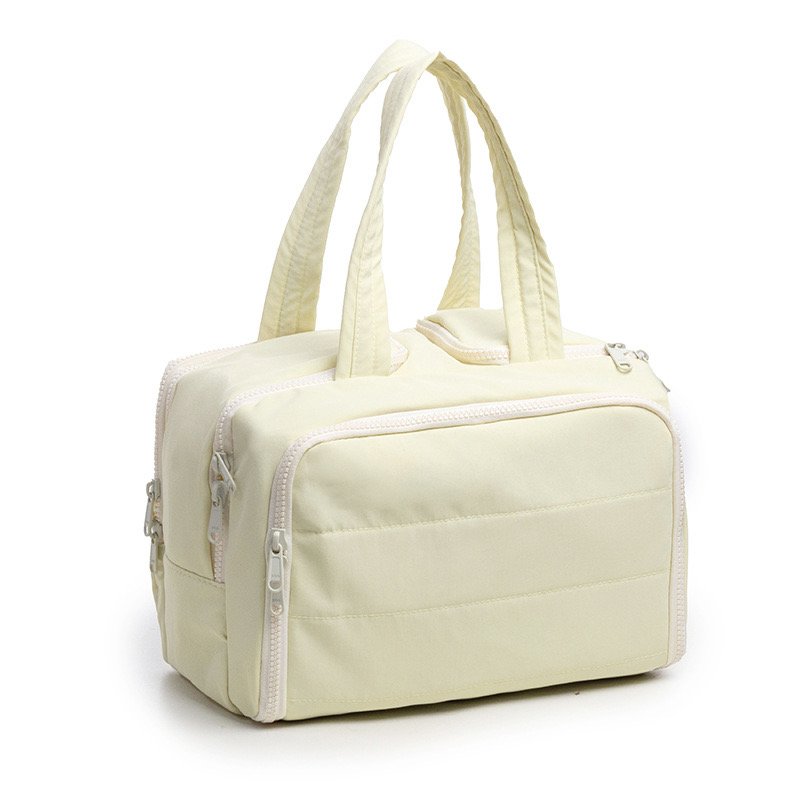 Factory Custom Logo Color Women's Polyester Makeup Bag for Travel Portable Toiletry Bag Cosmetics Organizing Storage Makeup Bag