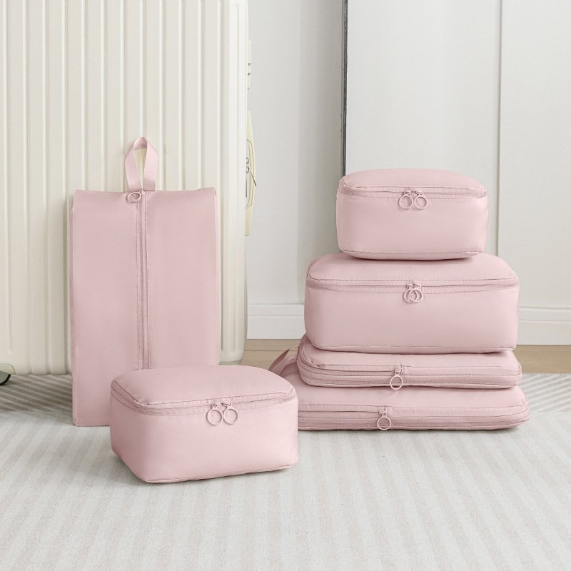 OEM ODM Factory Custom Durable Cabin Luggage 8Pcs Storage Travel Bag Set Clothes Organizer Travel Organizer Storage Bag