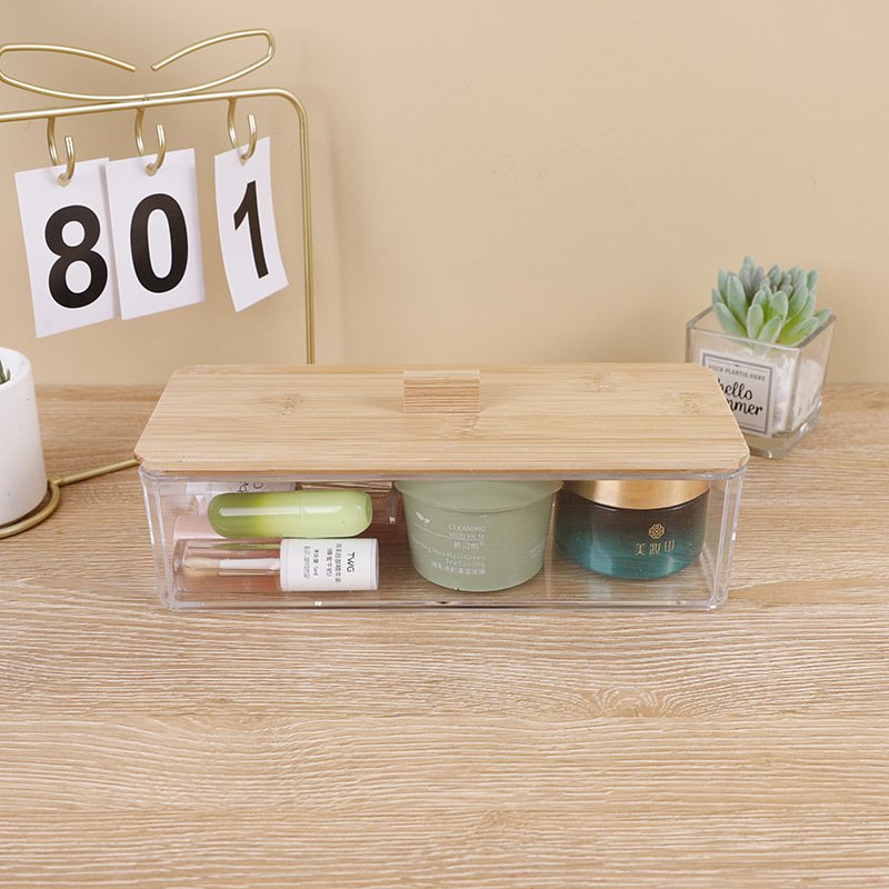 Drawer desktop organizer storage box makeup organizer box storage box acrylic makeup storage drawer stack in combination