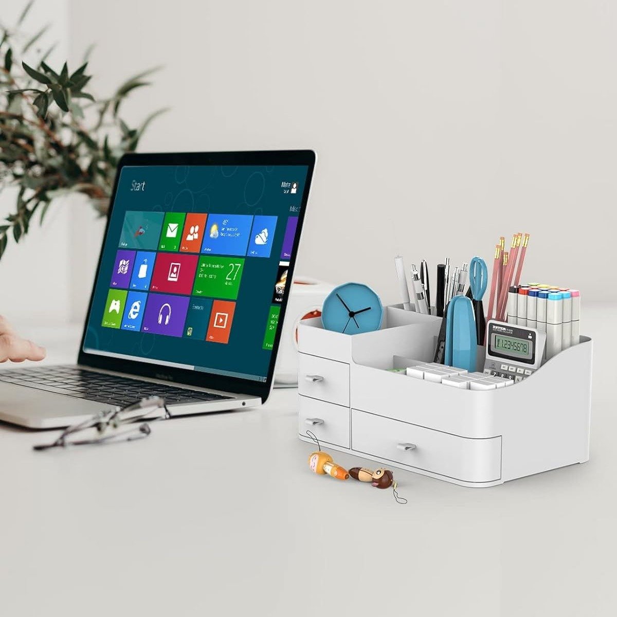 Drawer Dustproof Cosmetic Organiser Desktop Multifunctional Skincare Organising Shelf