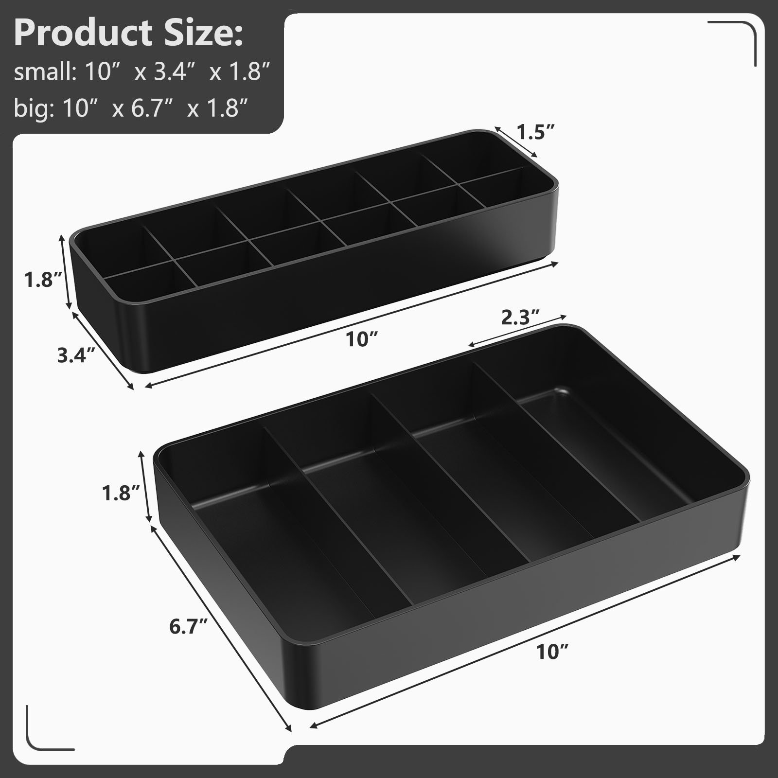 New Organizer Cosmetics Desktop Storage Make up Box Multifunctional Makeup Plastic Stackable Cosmetic Storage Box