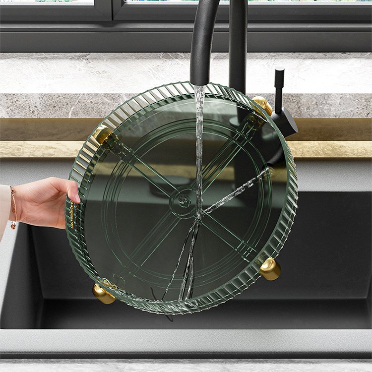 360° Rotating Storage Tray Turntable Organizer Cosmetic Makeup Organizers Rotating Storage Rack