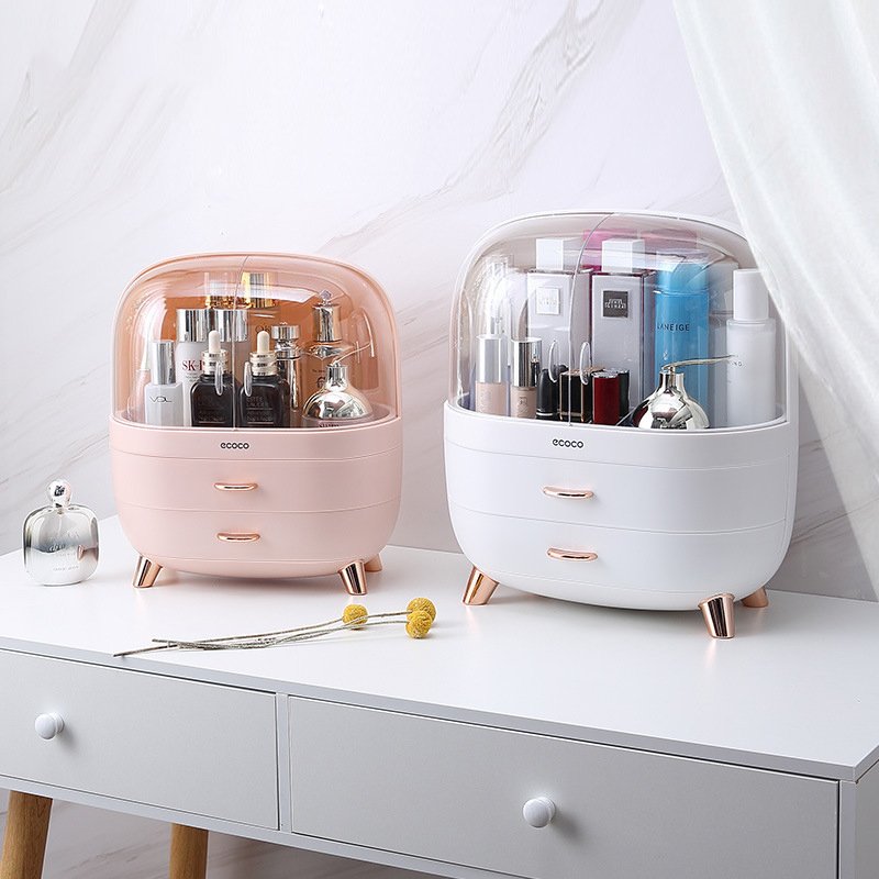 Household Organizer Makeup Drawer Style Storage Box Multipurpose Storage Cosmetics Portable Makeup Organizer