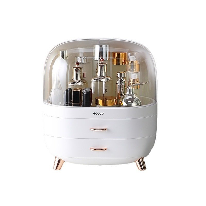 Household Organizer Makeup Drawer Style Storage Box Multipurpose Storage Cosmetics Portable Makeup Organizer
