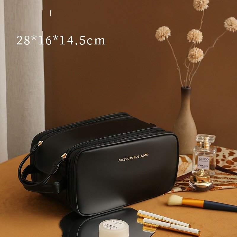 Custom Logo Waterproof Trip Toiletry Pouch Women Luxury Beauty Makeup Bag Girl Travel PU Cosmetic Bag Organizers