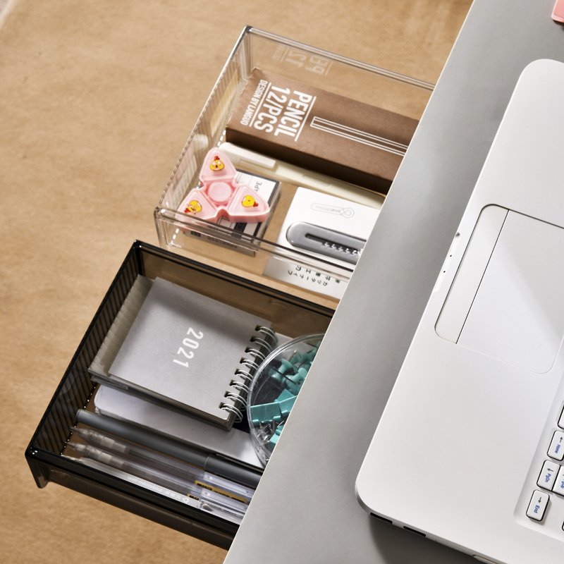 Wannuo Self-Adhesive Plastic Drawers Desk Accessories and Office Storage Plastic Box for Organizing Your Workspace