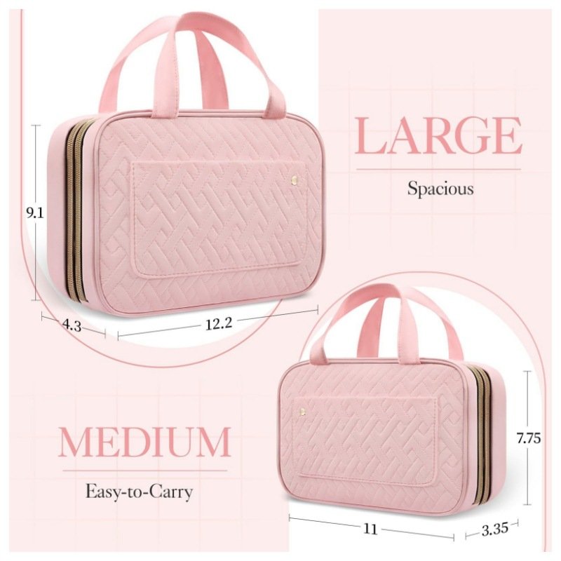 Hot sale Popular cosmetic bag waterproof tourism organizers wash gargle bag toiletry travel bag with hook
