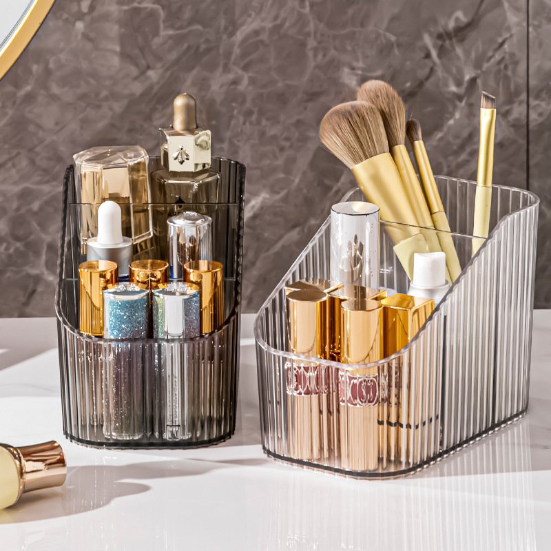 Choice Fun New Design Light Luxury Transparent Multi-Lattice Skin Care Beauty Organizer Make Up Makeup Organizer Cosmetics