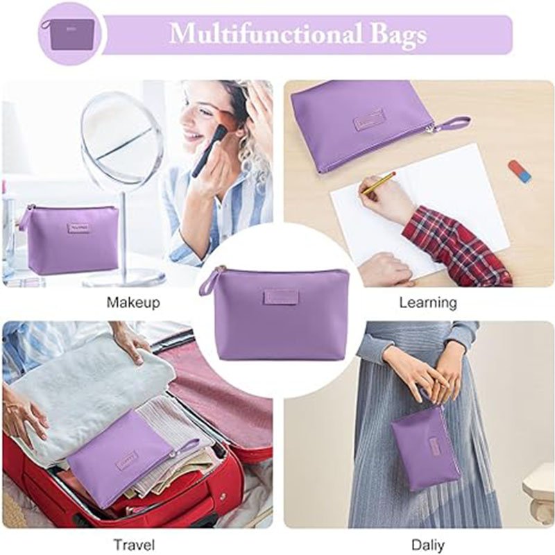 makeup bag Large capacity candy color travel portable bag Sundries organize makeup storage bag