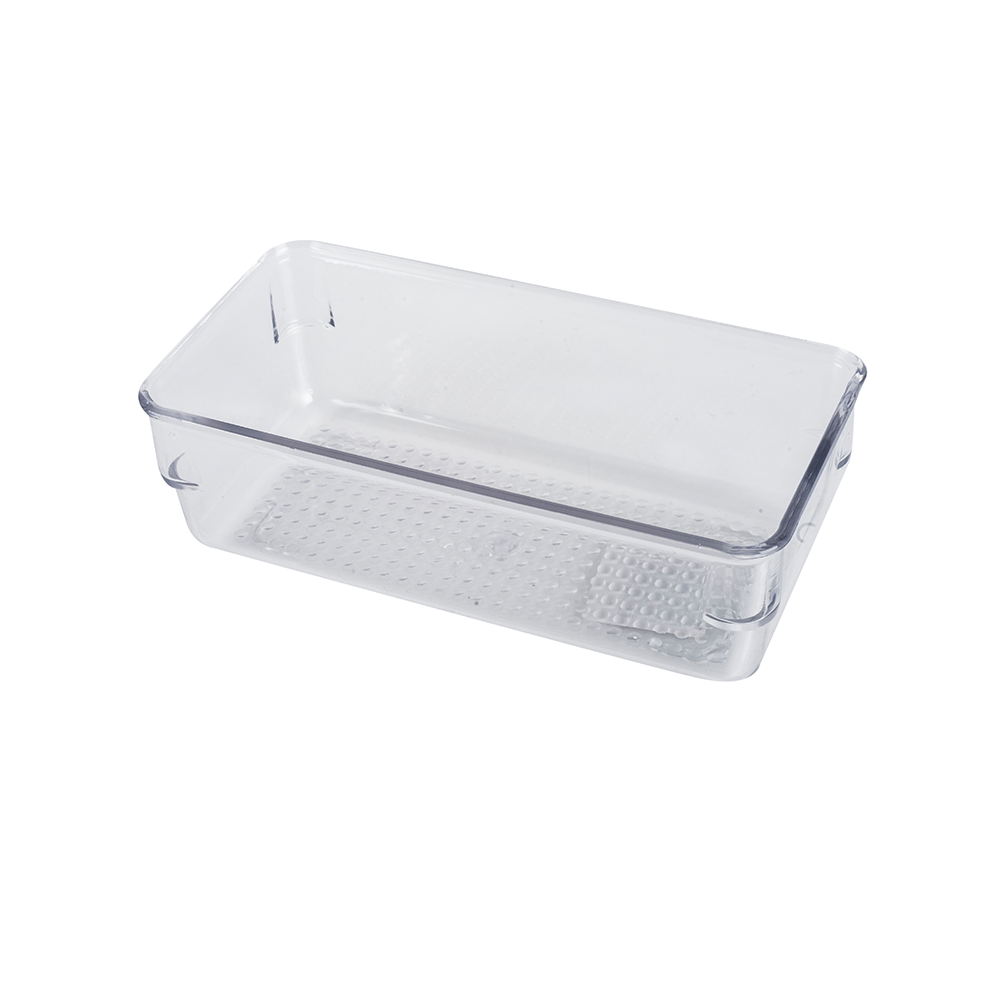 LINK LIFE Rectangular Desktop Storage - L,Plastic Drawer Storage Cabinet for Makeup Jewelry Gadgets