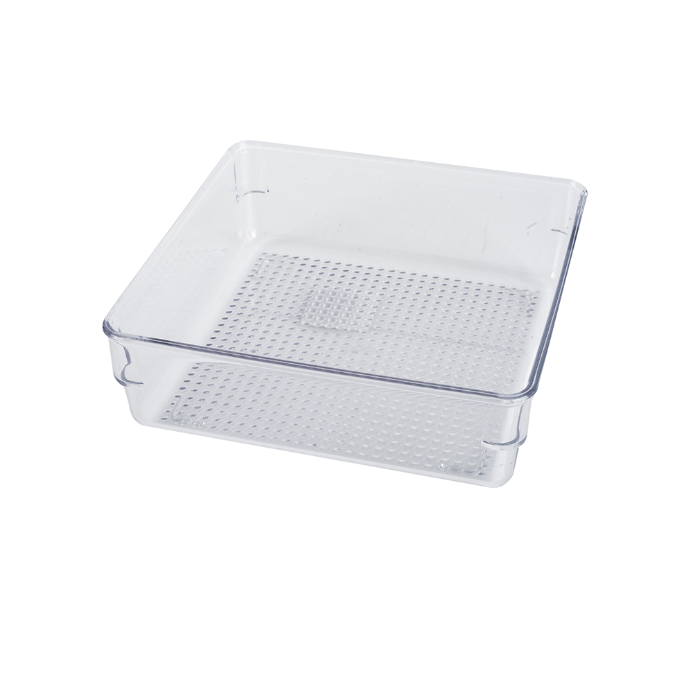 LINK LIFE Rectangular Desktop Storage - L,Plastic Drawer Storage Cabinet for Makeup Jewelry Gadgets