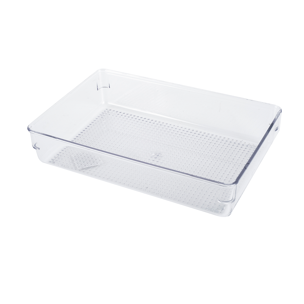LINK LIFE Rectangular Desktop Storage - L,Plastic Drawer Storage Cabinet for Makeup Jewelry Gadgets