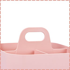 29767 Multipurpose craft caddy Organizer Stackable Plastic Caddy with Handle Multifunctional tool storage box for Makeup Crafts