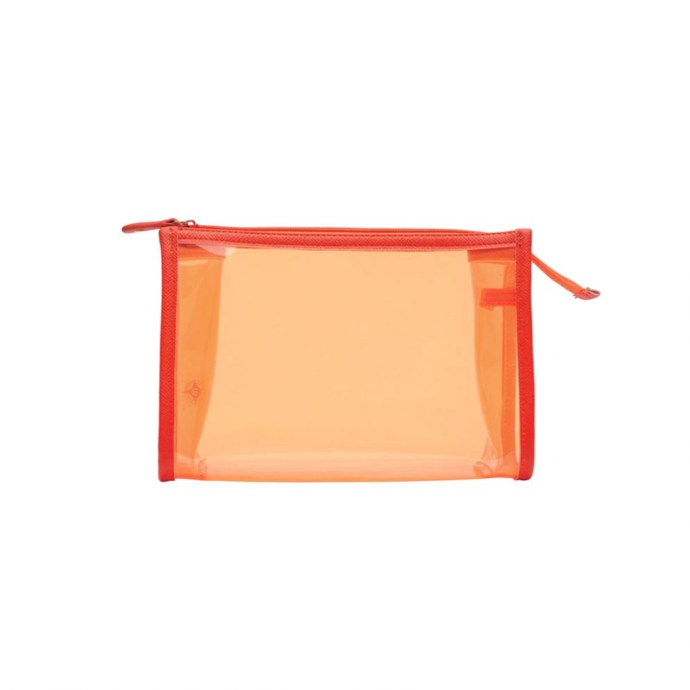 Custom Promotional Gift Transparent Pvc Waterproof Toiletry Travel Storage Cosmetic Makeup Zip Bag Pouch