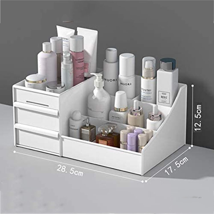 Hot Selling Women Makeup Organizers Beauty Makeup Box Makeup Organizer Vanity Holder Case Lipstick Cosmetic Storage Box