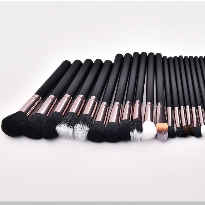 Best quality 29 pieces eco-friendly professional makeup brush set rose gold private label cosmetic brush tool Kabuki Foundation