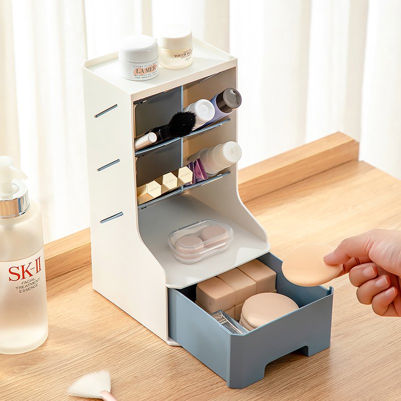 Storage Drawers Plastic Desktop Cosmetic Drawer Storage Box Drawer Sundries Box Plastic Organizer Makeup