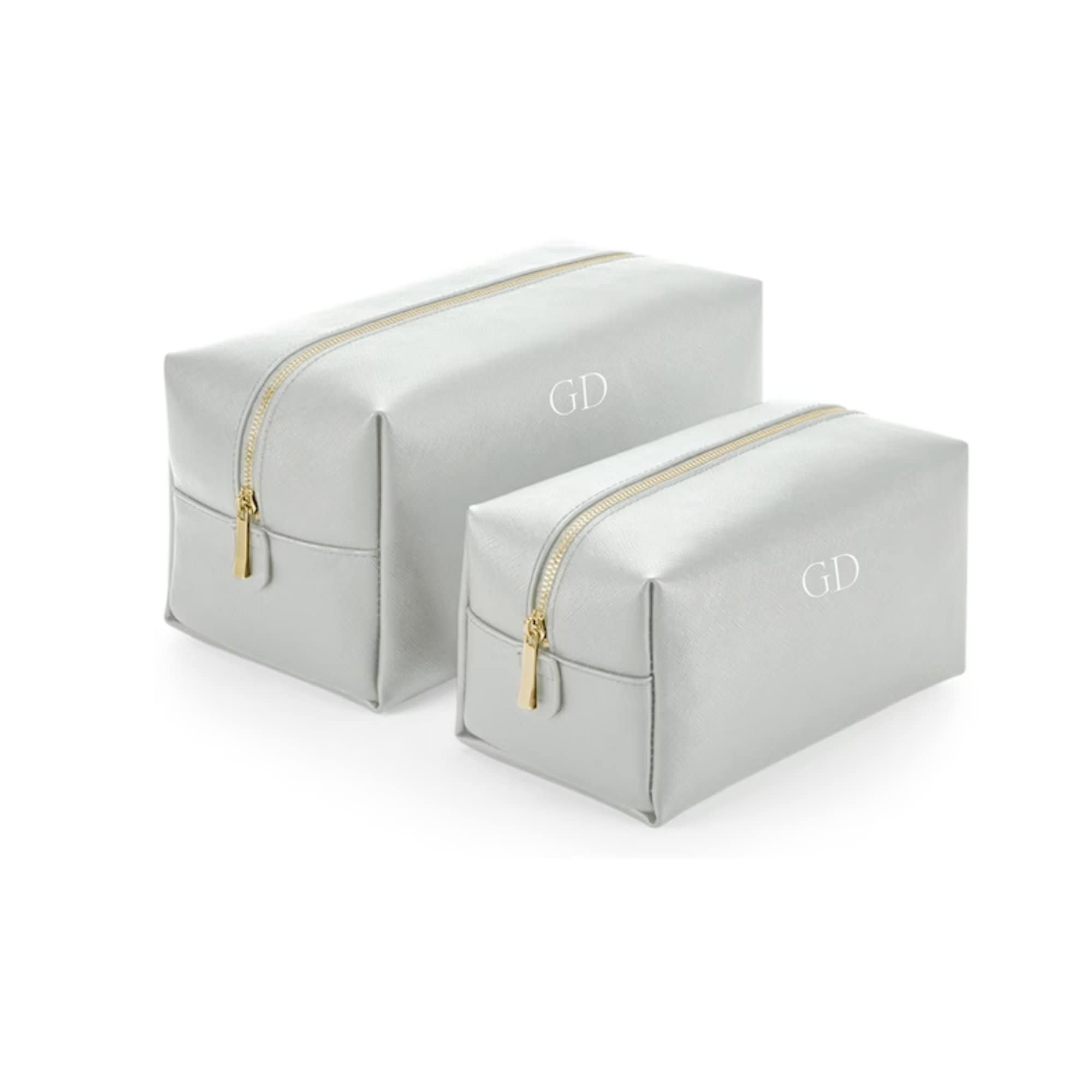 custom logo Makeup Bag luxurious PU Leather Toiletry Bag Bridesmaid Make Up Bags Cosmetic Pouch with zipper