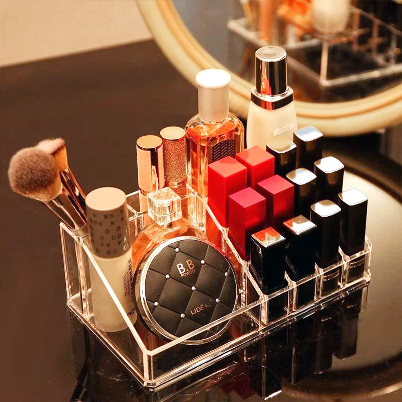 Hot Sale Makeup Organizer Clear Cosmetic Storage Organizer Bathroom Organizers and Storage