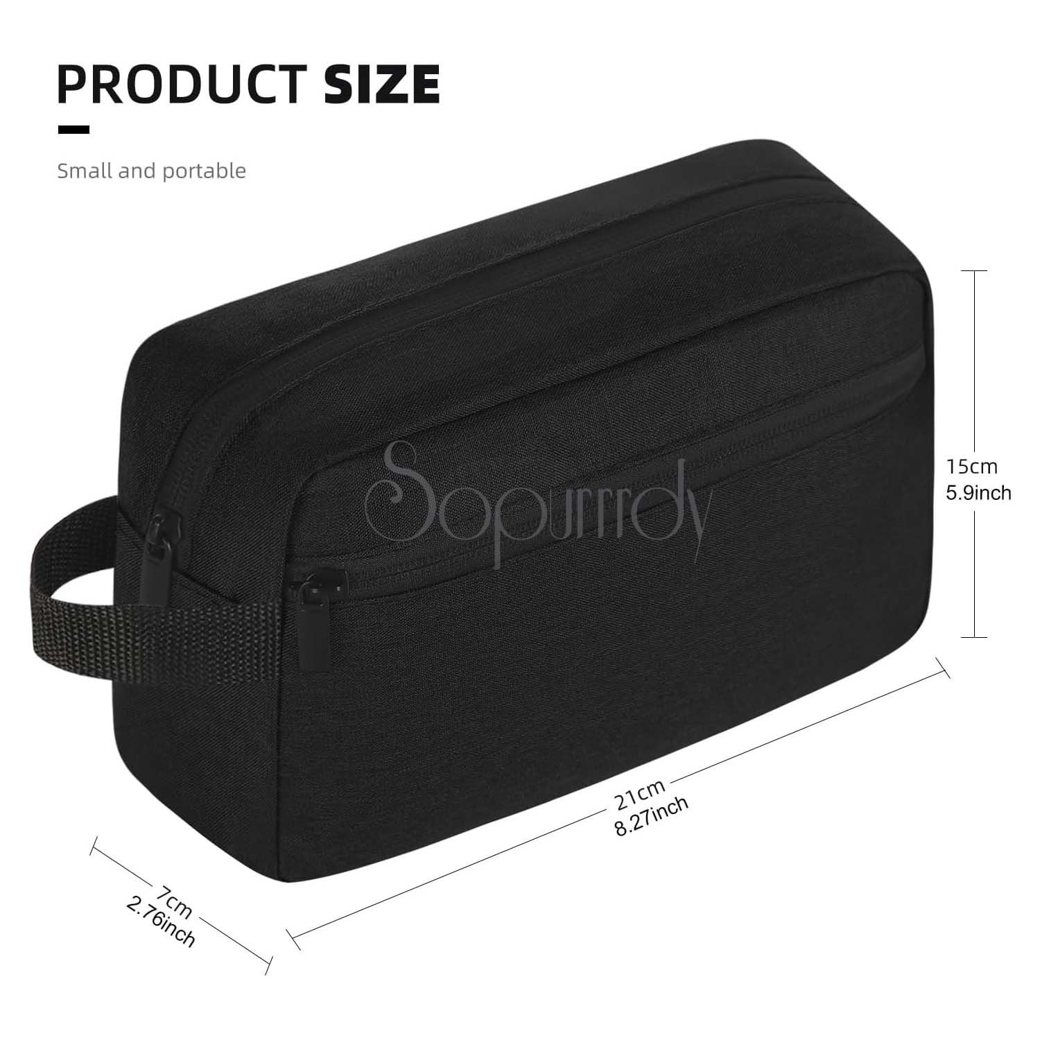 Custom Logo Travel Toiletry Bag Hanging Cosmetic Bag Travel Toiletries Accessories Waterproof Bag For Women Men Travel Work Use