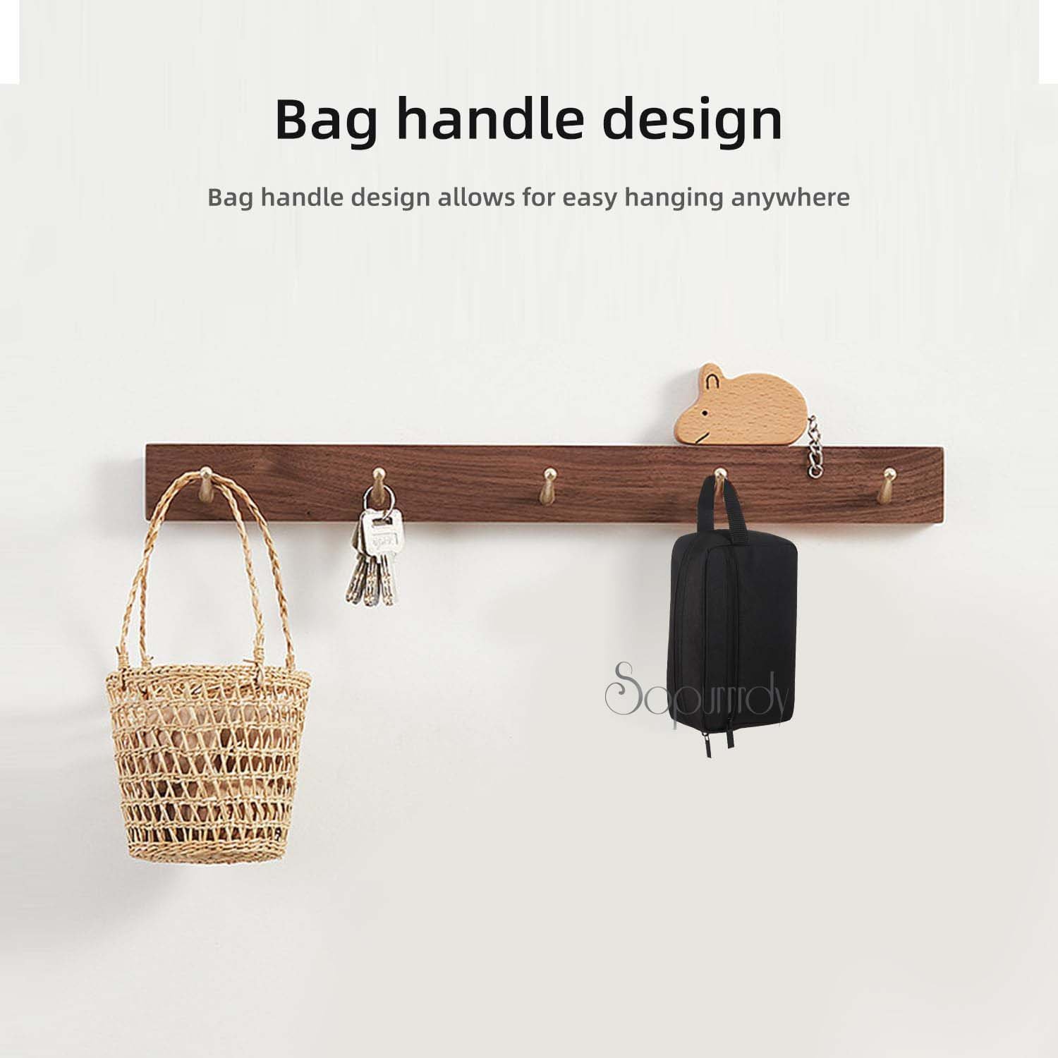 Custom Logo Travel Toiletry Bag Hanging Cosmetic Bag Travel Toiletries Accessories Waterproof Bag For Women Men Travel Work Use