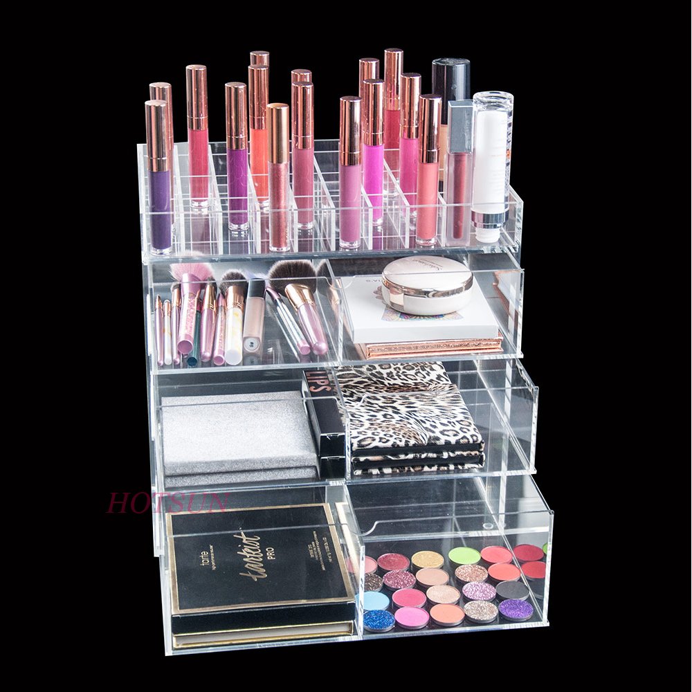 Factory price Organizer Box tabale Modern Makeup Clear Acrylic Storage Box