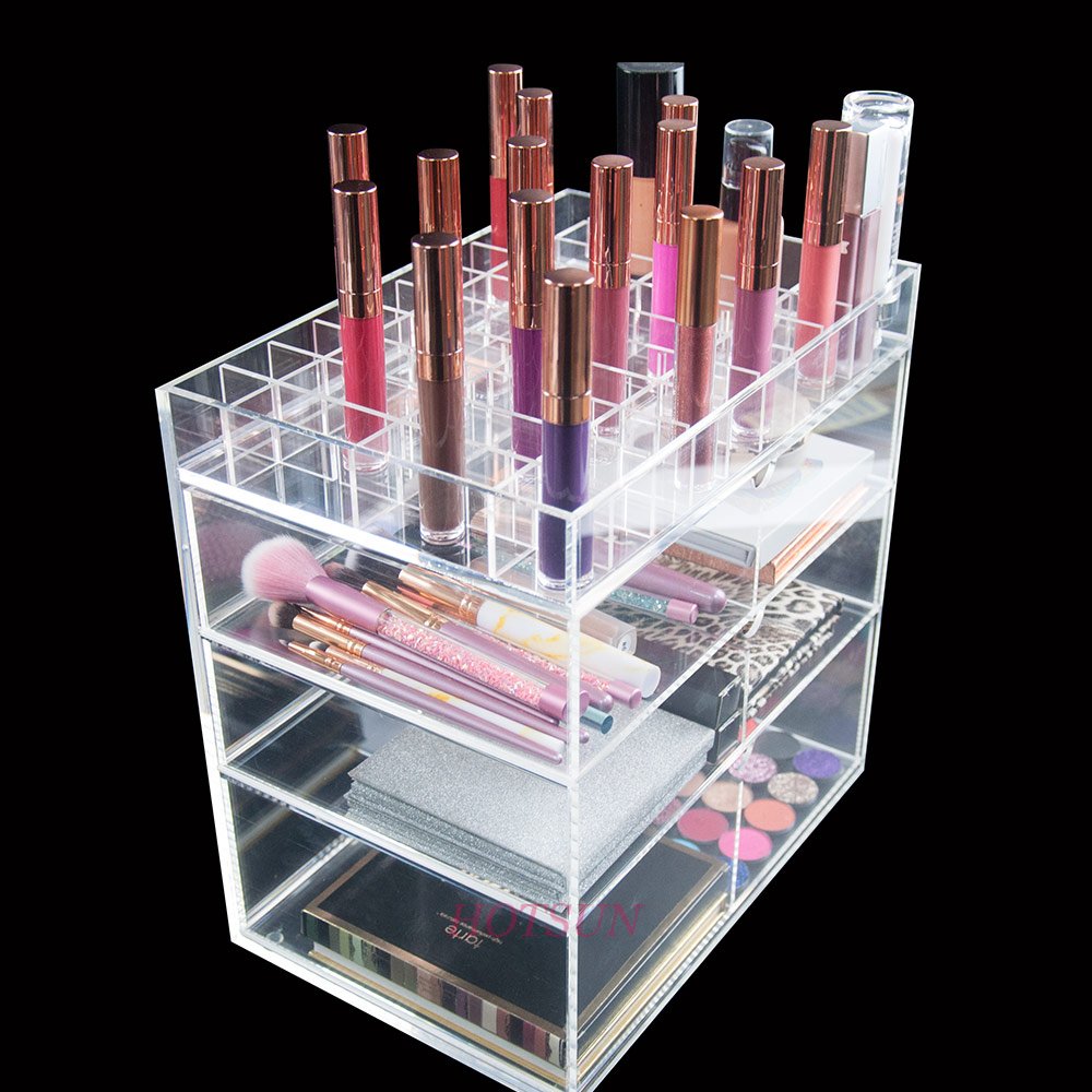 Factory price Organizer Box tabale Modern Makeup Clear Acrylic Storage Box