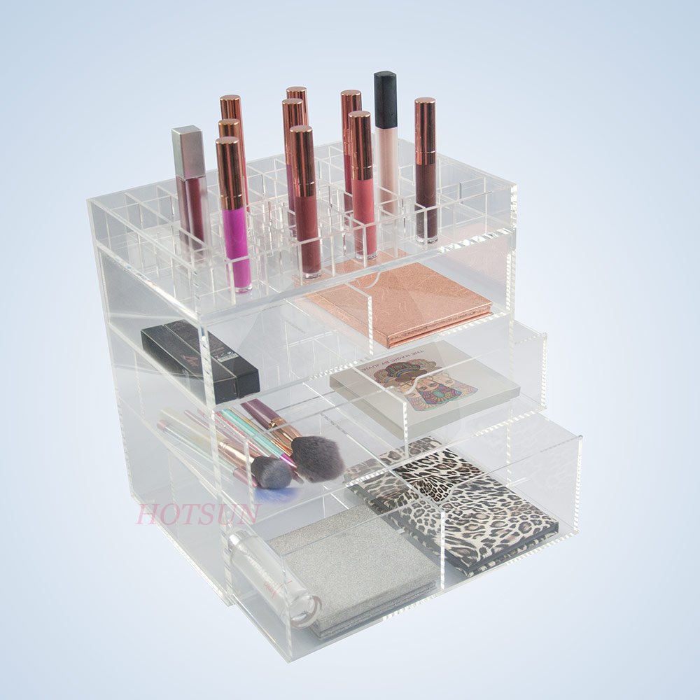 Factory price Organizer Box tabale Modern Makeup Clear Acrylic Storage Box