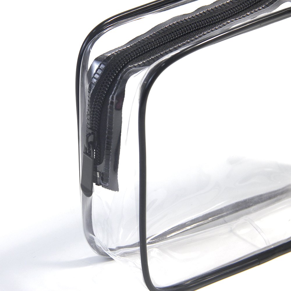 Wholesale Portable Clear Toiletry Carry Pouch Pvc Cosmetic Waterproof Pvc Makeup Bags For Vacation Travel Bathroom Organizing