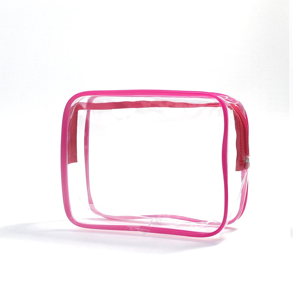 Wholesale Portable Clear Toiletry Carry Pouch Pvc Cosmetic Waterproof Pvc Makeup Bags For Vacation Travel Bathroom Organizing